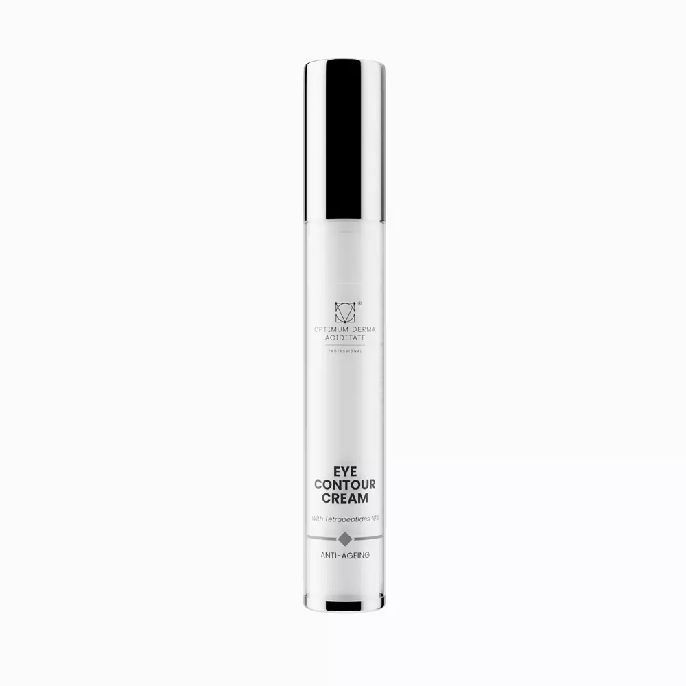 Eye contour cream with tetrapeptides