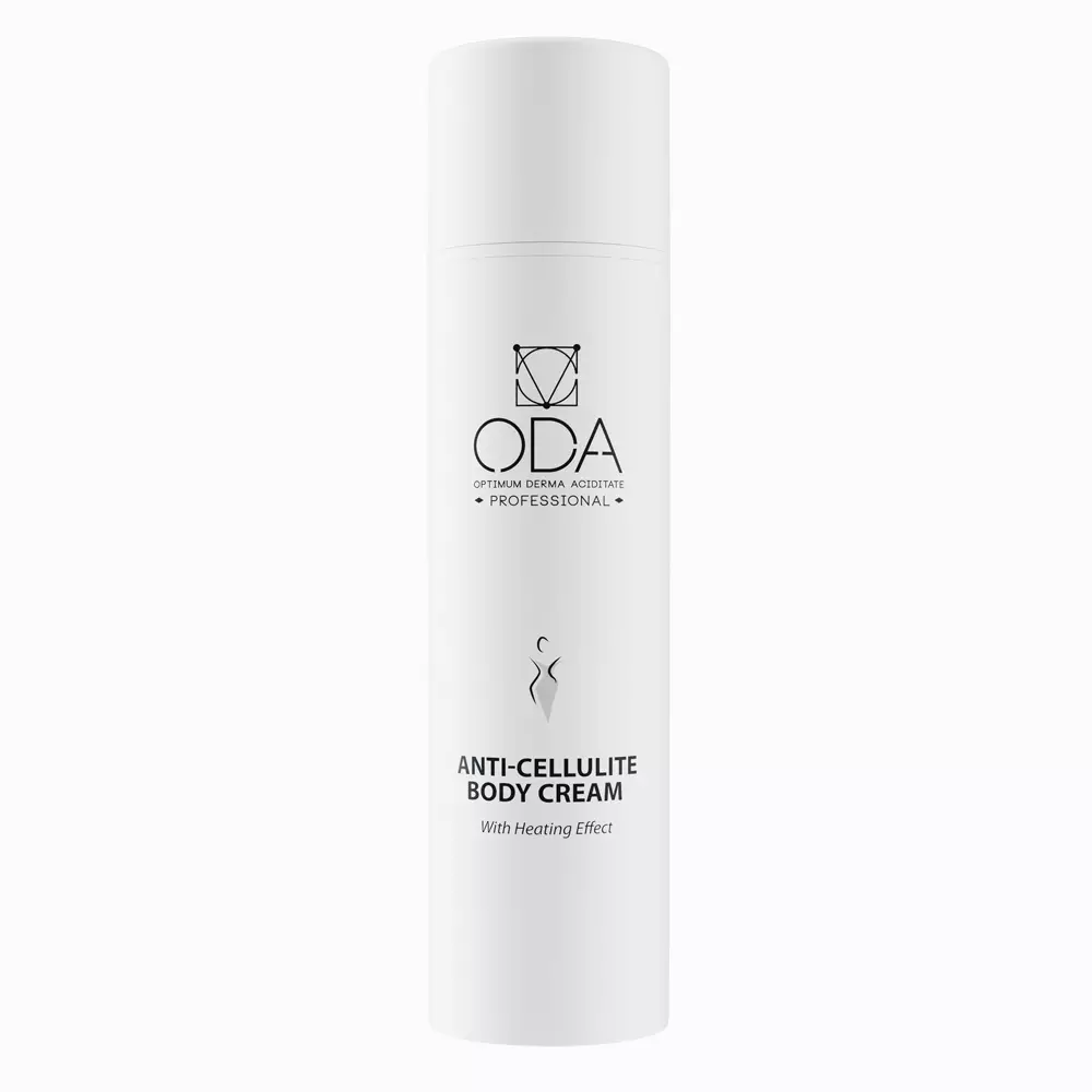 Anti-cellulite body cream with heating effect
